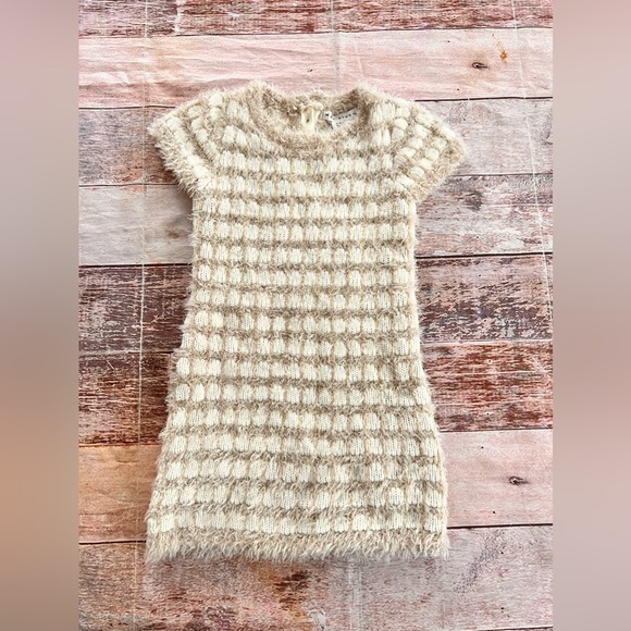 Max Studio stretchy sweater short sleeve dress size 5-6‎ - Picture 1 of 5